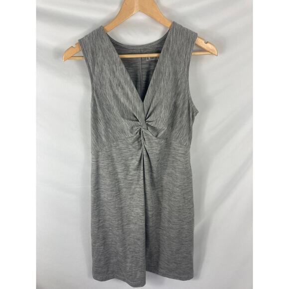 Eddie Bauer Sleeveless V Neck Twist Front Dress SIze PM - Picture 1 of 4